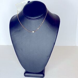 NEW…Gold/White pearl necklace OS (one size) from Forever21